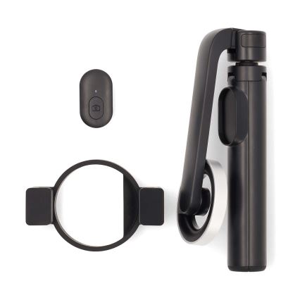 Bastão magnético dobrável para selfies 2em1 com um suporte + comando