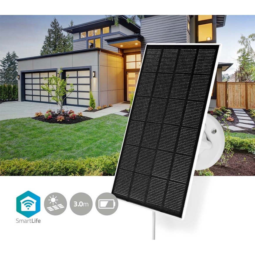 Painel solar para câmara inteligente 3W/4,5V
