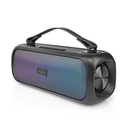 Coluna recarregável  LED RGB 45W/3000 mAh IPX5