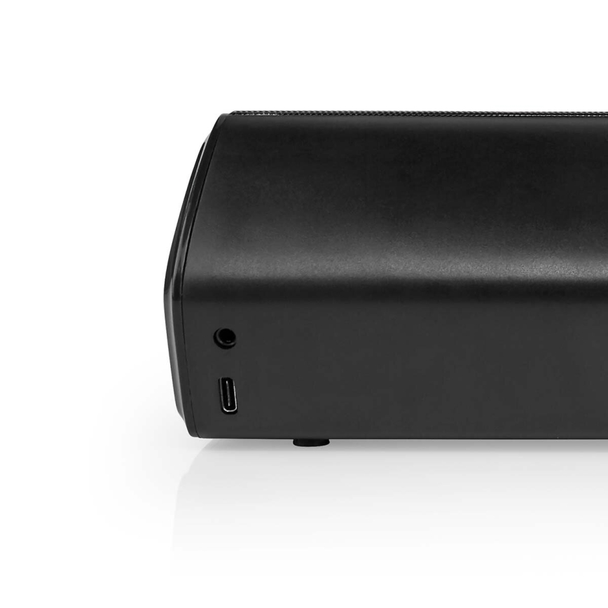 Coluna portátil LED RGB 18W/1200 mAh