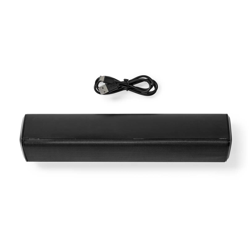 Coluna portátil LED RGB 18W/1200 mAh