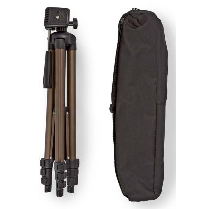 Tripé para câmaras fotográficas e de vídeo bronze/preto