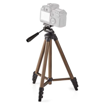 Tripé para câmaras fotográficas e de vídeo bronze/preto