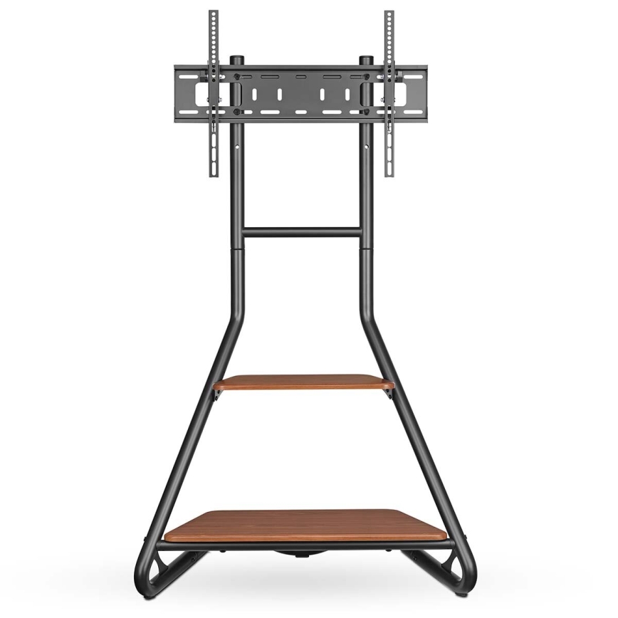Suporte de chão para TV 37-75" preto/castanho