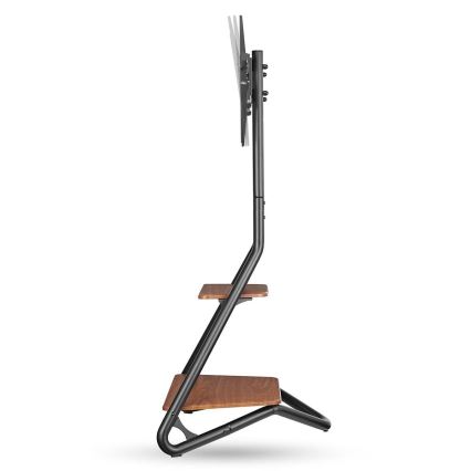 Suporte de chão para TV 37-75" preto/castanho