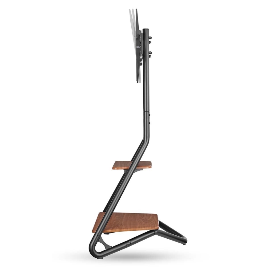 Suporte de chão para TV 37-75" preto/castanho