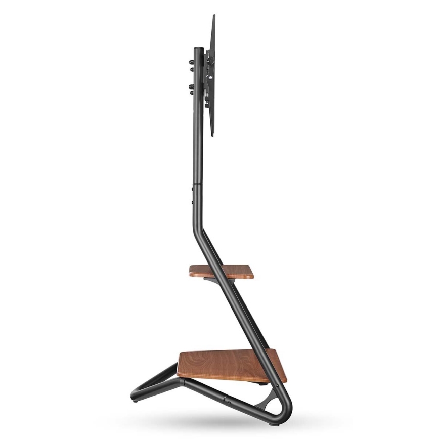 Suporte de chão para TV 37-75" preto/castanho