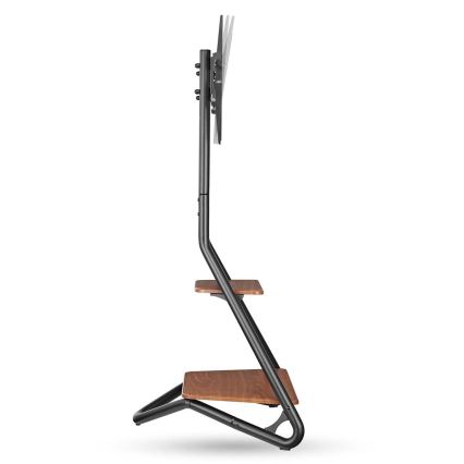 Suporte de chão para TV 37-75" preto/castanho