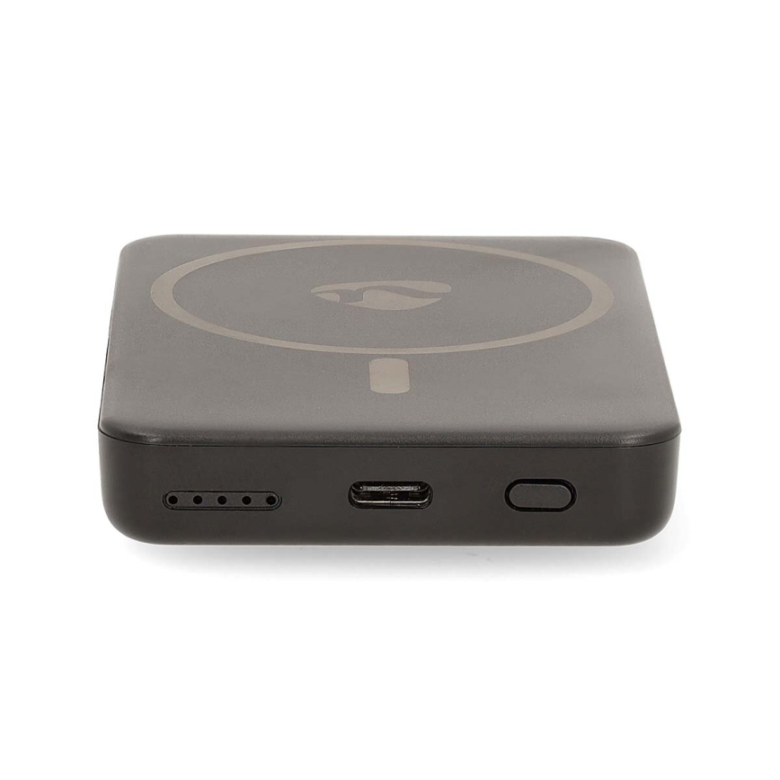 Power Bank 2em1 MagSafe 5000 mAh preto