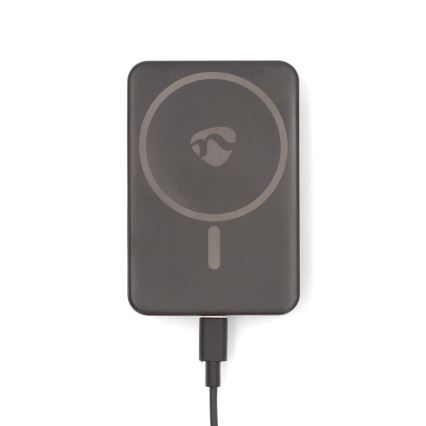 Power Bank 2em1 MagSafe 5000 mAh preto
