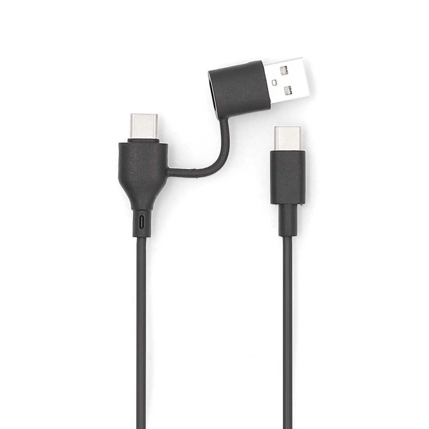 Power Bank 2em1 MagSafe 5000 mAh preto
