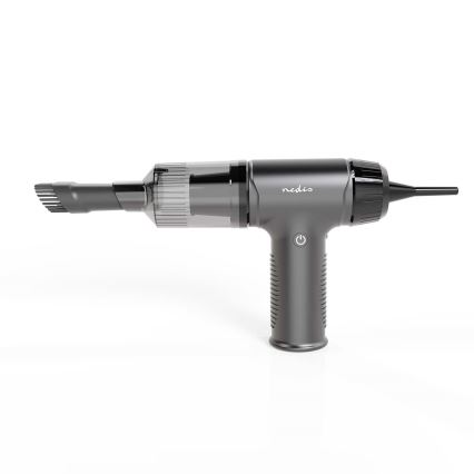 Aspirador de mão recarregável 2em1 90W/6000 mAh cinzento/preto