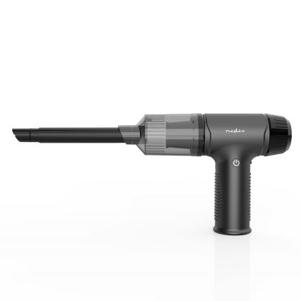 Aspirador de mão recarregável 2em1 90W/6000 mAh cinzento/preto