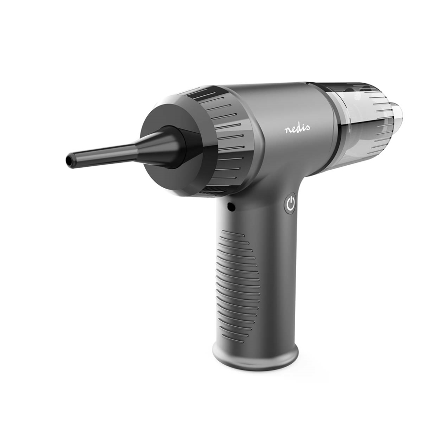 Aspirador de mão recarregável 2em1 90W/6000 mAh cinzento/preto