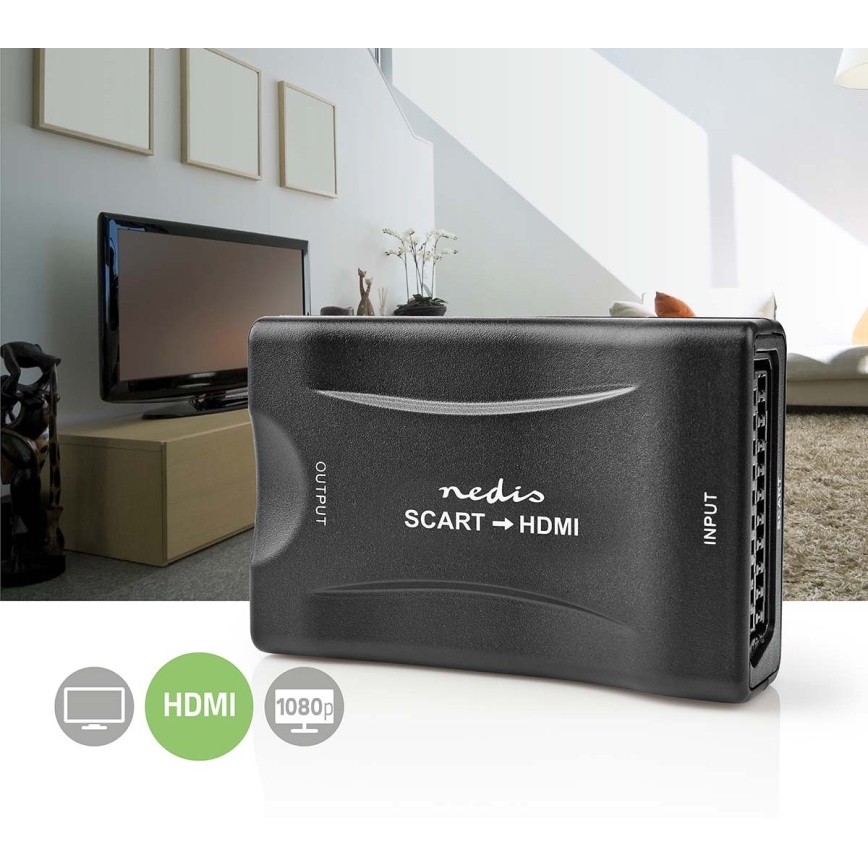 Conversor HDMI SCART-HDMI