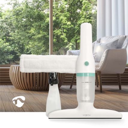 Aspirador de janela recarregável 12W/2200 mAh IPX4