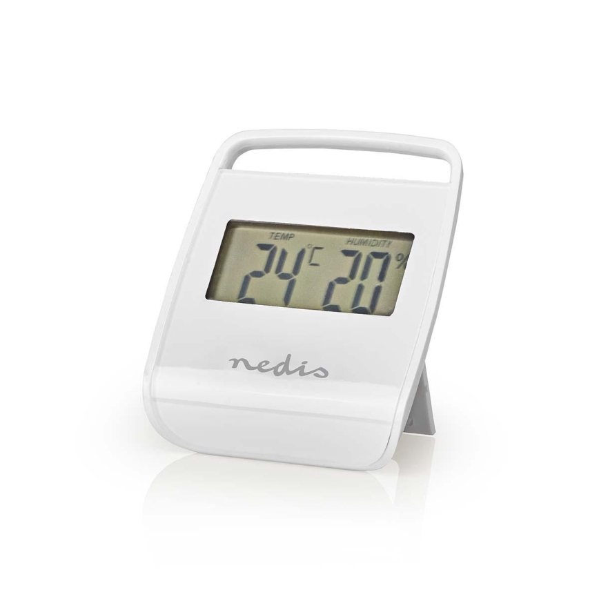 Termómetro interior com medidor de humidade 1xLR54