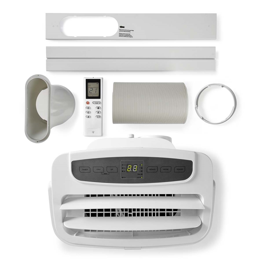 Ar condicionado móvel inteligente 3 em 1, incluindo acessórios 1357W/230V 12000 BTU Wi-Fi + comando