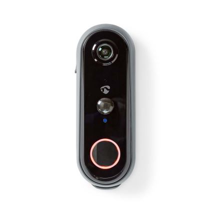 Video porteiro com sensor de movimento Full HD 1080p 5200 mAh Wi-Fi IP54