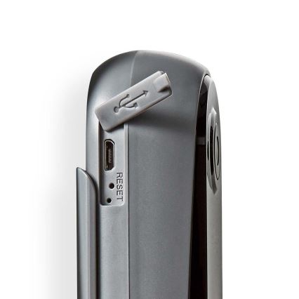 Video porteiro com sensor de movimento Full HD 1080p 5200 mAh Wi-Fi IP54