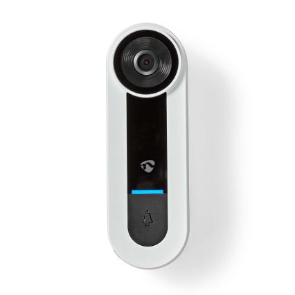 Vídeoporteiro sem fios com sensor Full HD 1536p Wi-Fi IP65