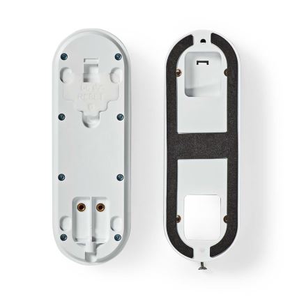 Vídeoporteiro sem fios com sensor Full HD 1536p Wi-Fi IP65