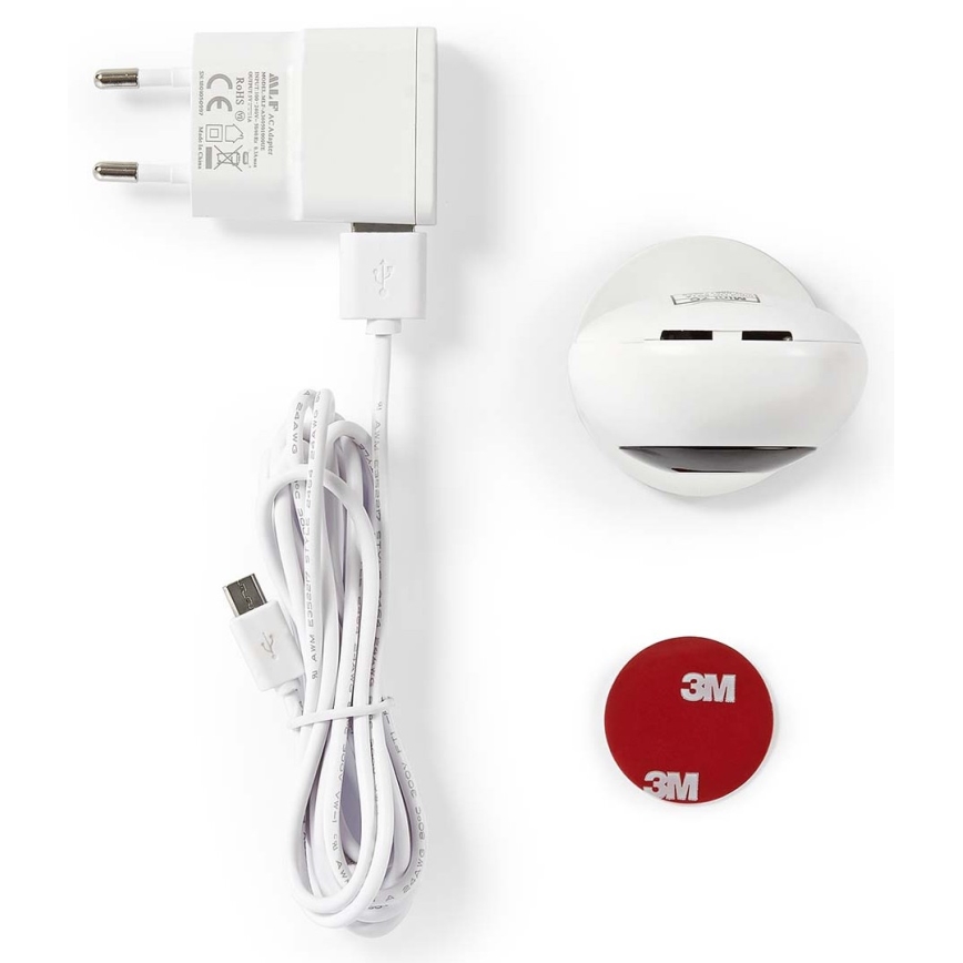 Câmara IP inteligente Smartlife 5V FULL HD 1920x1080p Wi-Fi