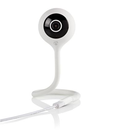 Câmara IP inteligente LED/5V/FULL HD 1080p com monitorização climática