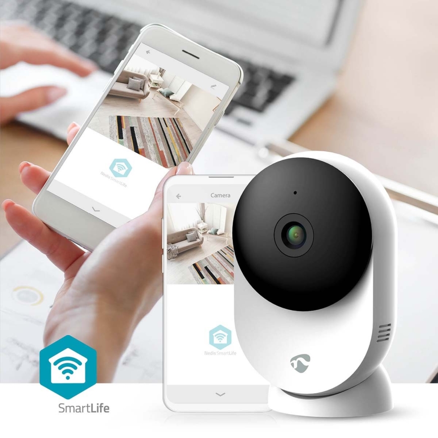 Câmara inteligente Smartlife 5V 3MP Full HD 1296p Wi-Fi