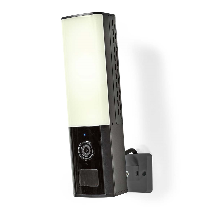Câmara exterior inteligente Smartlife Full HD 1080p com iluminação LED Wi-Fi Tuya IP65