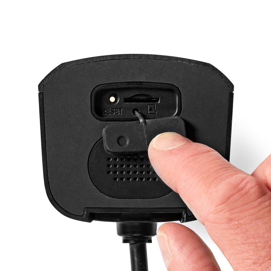 Câmara exterior inteligente Smartlife Full HD 1080p com iluminação LED Wi-Fi Tuya IP65
