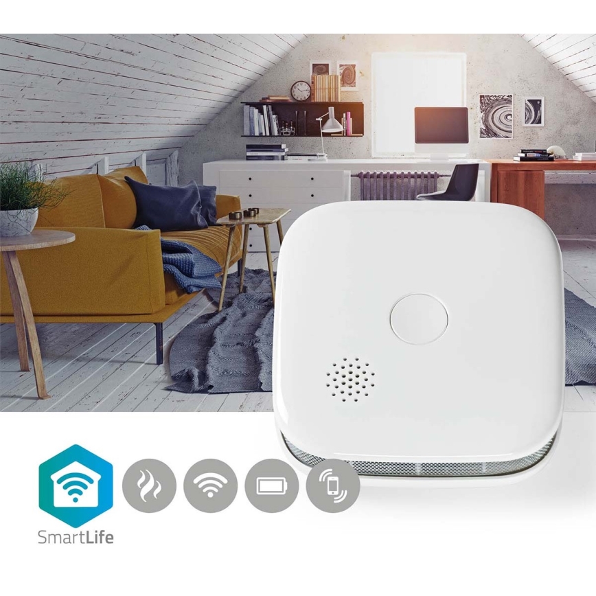 Detetor de fumo 3V/1xCR123A Wi-Fi