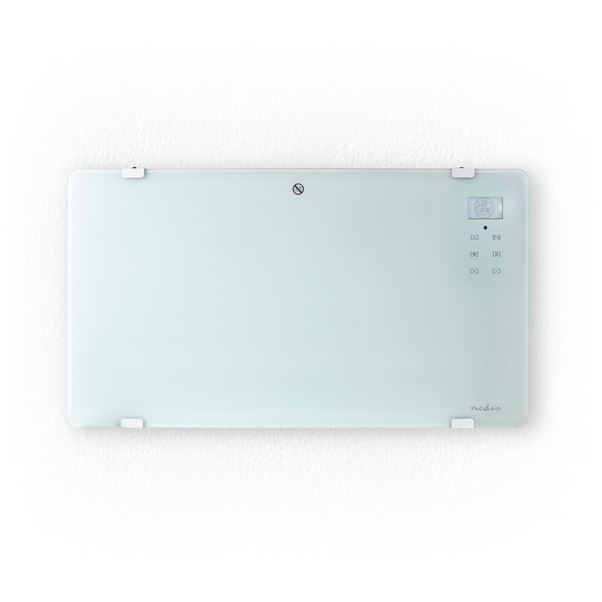 Aquecedor elétrico/convector 2000W/230V com Wi‑Fi, IP24 e termostato
