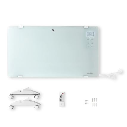 Aquecedor elétrico/convector 2000W/230V com Wi‑Fi, IP24 e termostato