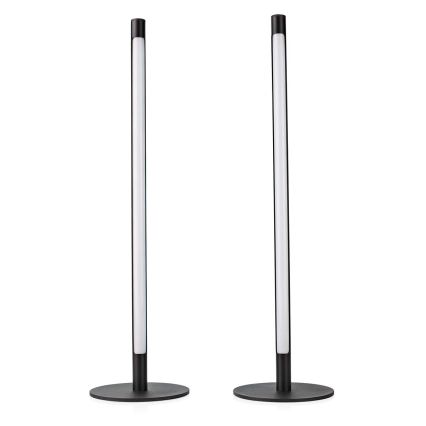 Nedis WIFILD10RGBW-CONJUNTO 2x Candeeiros de mesa LED RGBIC com regulação LED/36W/230V 2700-6500K + comando