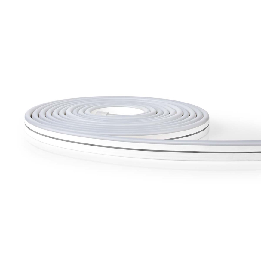 Tira exterior LED RGB Regulável SmartLife 6m 32W/230V Wi-Fi IP65+ controlo remoto