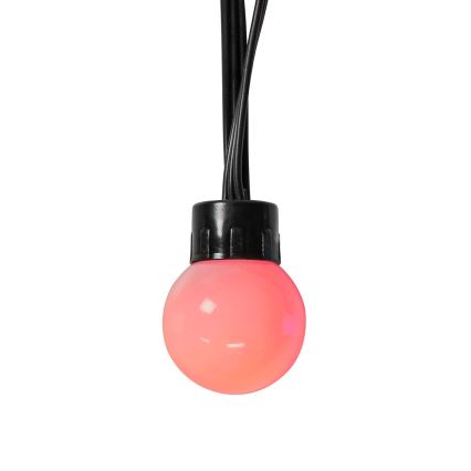 Corrente decorativa LED RGB 48xLED 13,8m IP65 Wi-Fi Tuya