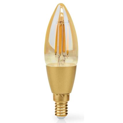 Lâmpada LED com regulação Smartlife E14/4,9W/230V 1800-3000K Wi-Fi Tuya