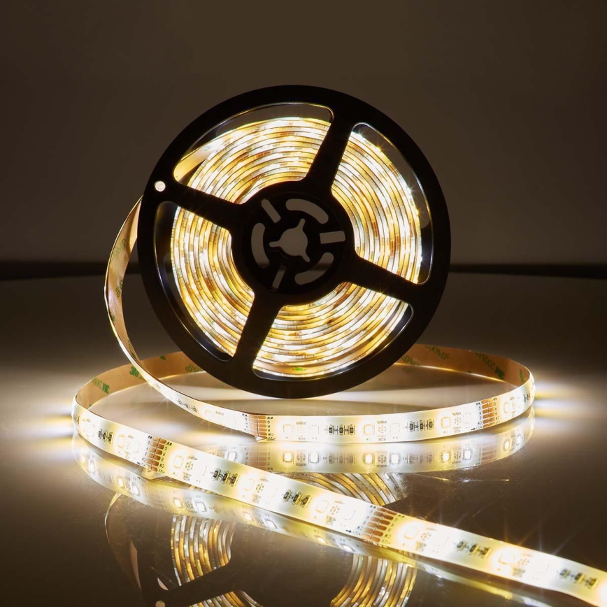 Tira LED inteligente RGB com Wi-Fi LED/15W/230V 2700 - 6500K 5 m