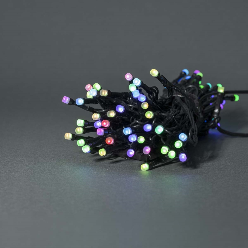 Corrente exterior de Natal LED RGB 42xLED/8 funções 8m IP65 Wi-Fi Tuya
