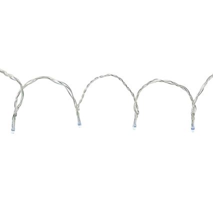 Cortina de Natal LED 200xLED/11 funções 6m IP65 Wi-Fi Tuya branco quente a frio