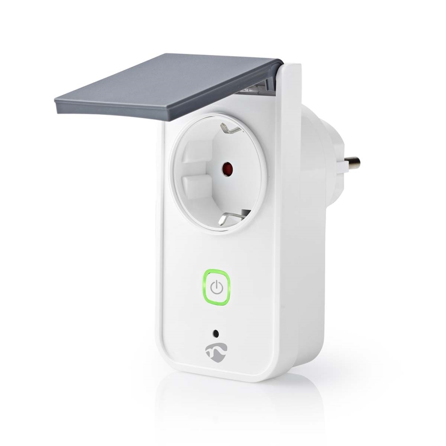Tomada inteligente para exterior 3680W/230V/Tipo F SCHUKO/16A Wi-Fi IP44