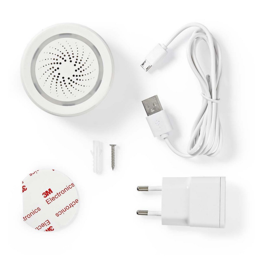 Sirene Wifi alarme / toque de chamada / 5V 8dB