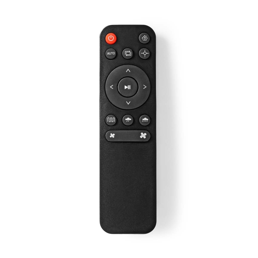 Aspirador robô inteligente com mopa 28W/2500 mAh Wi-Fi preto + comando