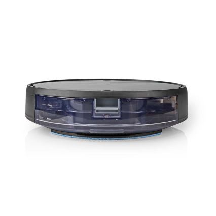 Aspirador robô inteligente com mopa 28W/2500 mAh Wi-Fi preto + comando
