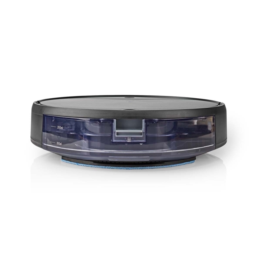 Aspirador robô inteligente com mopa 28W/2500 mAh Wi-Fi preto + comando