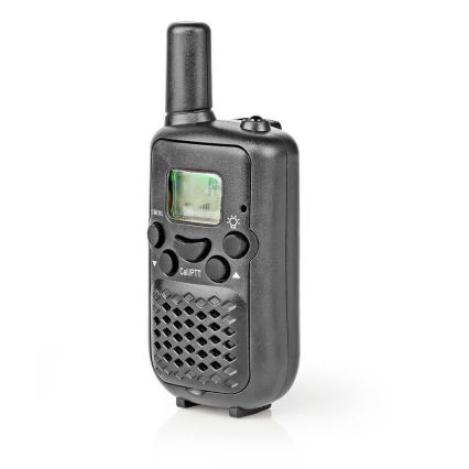 CONJUNTO 2x Walkie-talkie com iluminação LED 3xAAA alcance 5 km