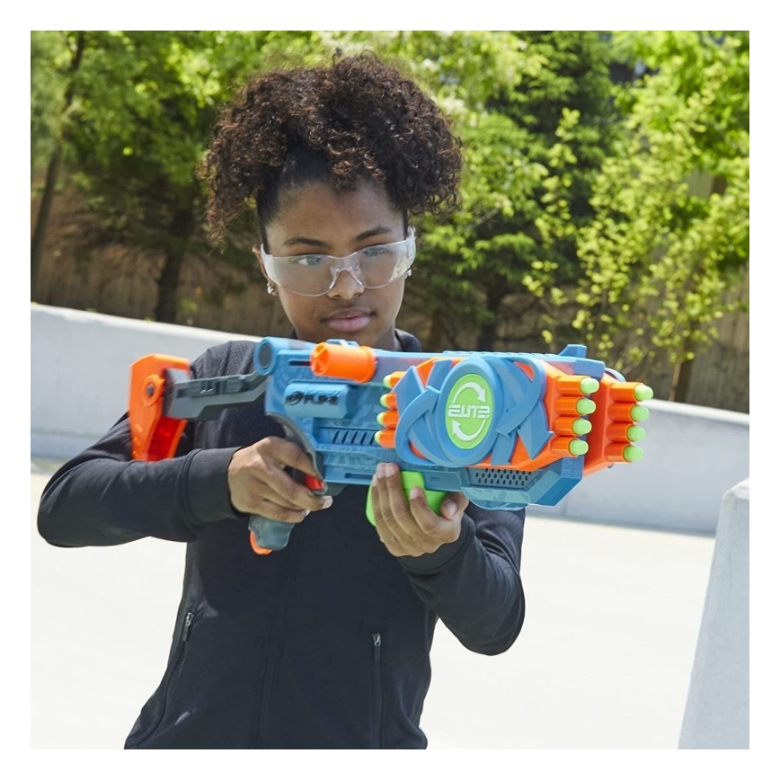 Nerf - Pistola infantil Elite 2.0 Flip-16 com acessórios
