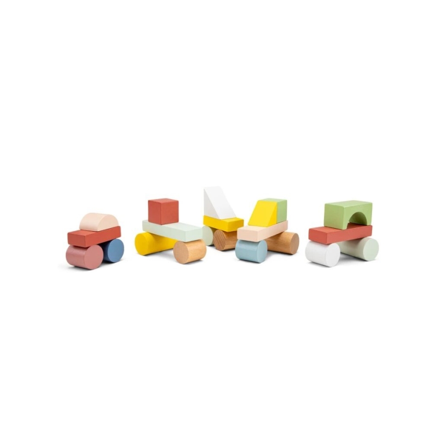 New Classic Toys - Blocos de madeira 100 unid.
