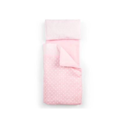 New Classic Toys - Cama de madeira para bonecas rosa